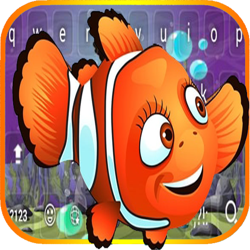 Orange Clownfish Keyboard icon