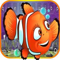 Orange Clownfish Keyboard on 9Apps