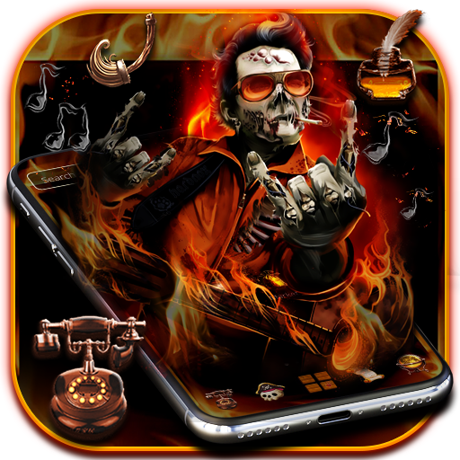 Rock Star Zombie Music Man Theme icon