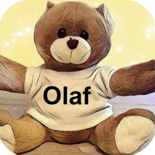 Olaf App Teddy bear brain puzzle logic for kids icon