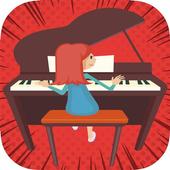 Piano cover icon