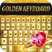 Gold Keyboard Theme 2020 иконка
