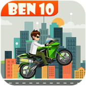 👽 Alien Ben Go racing motor 10 👽 icon