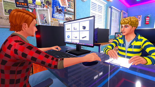 pc edificio Simulator laptop Repair maestro Giochi screenshot 3