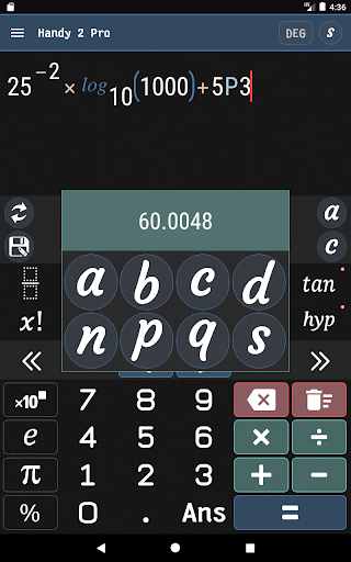 Handy Calculator Scientific Calculator Free screenshot 17