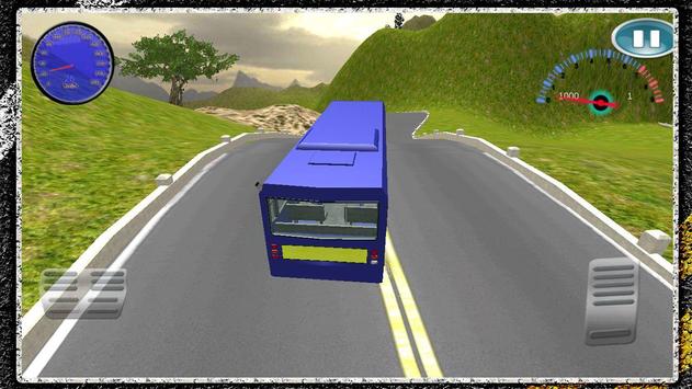 Hill Climbing Bus Drive screenshot 1