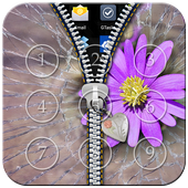 Glass Zipper Lock icon