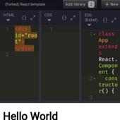 webmaker - play with HTML, CSS , JSS codes on 9Apps