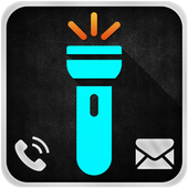 Flashlight Blink on Call Sms icon