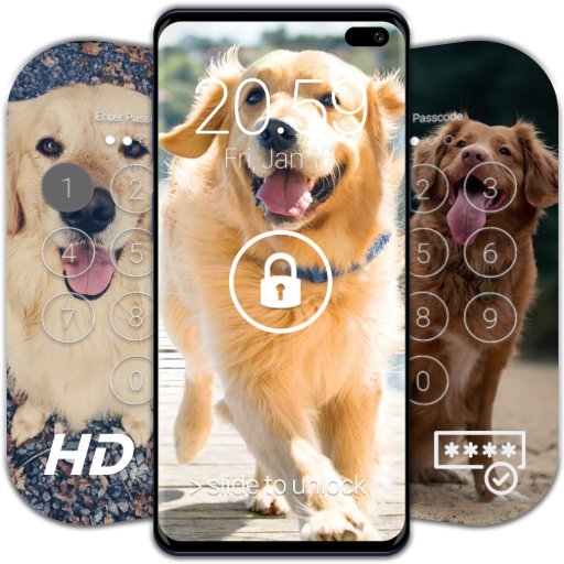 Golden Retriever Wallpapers &amp; Lock Screen icon