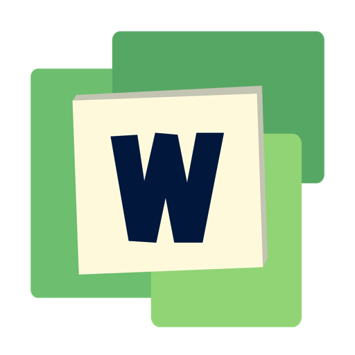 Word Collapse icon
