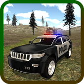 Mountain SUV Police Car icon