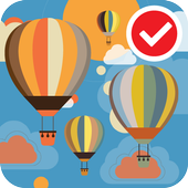 Happy Hot Air Balloon LWP icon