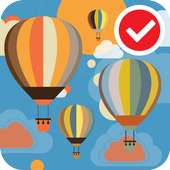 Happy Hot Air Balloon LWP