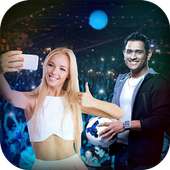 Selfie with MS Dhoni - MS Dhoni Photo & Me on 9Apps