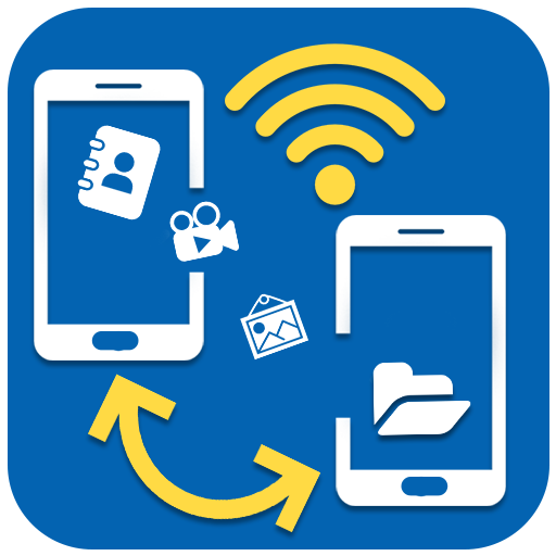 File Transfer via WiFi Connectivity - Share Data icon