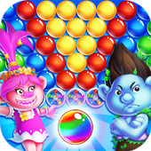 troll jungle bubble shooter icon
