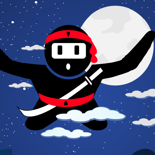 Skydiving ninjas icon