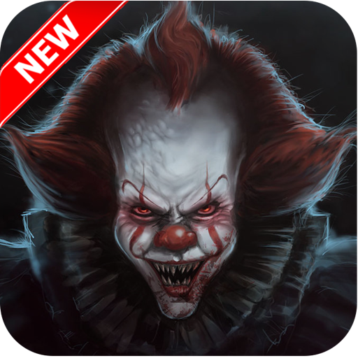 Scary Clown Wallpaper HD icon