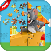 Jerry cat jigsaw puzzle Toms icon
