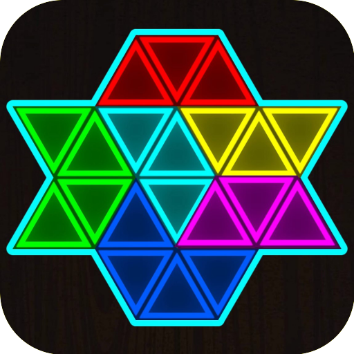 Glow Block Puzzle! Block Triangle Puzzle Tangram icon