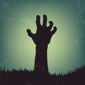 Zombie apocalypse survival icon