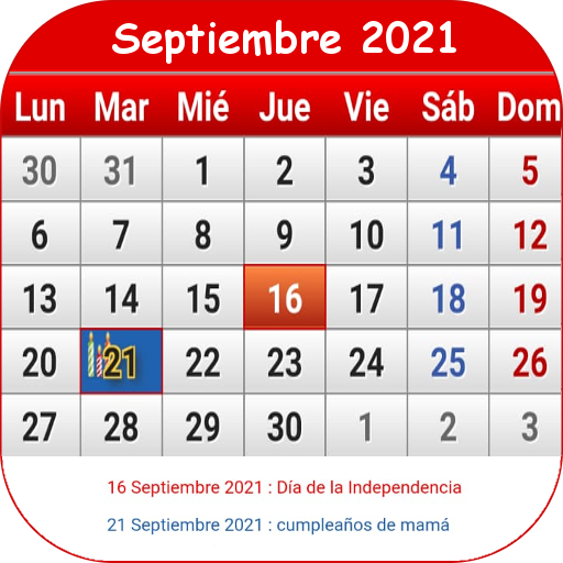 Mexico Calendario 2021 icon