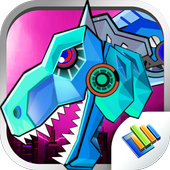 T-Rex Dinosaur War icon
