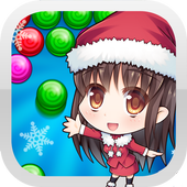 Cute Santa Bubble Shooter icon