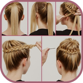 Girls Hairstyle Step by Step icon