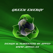 Green Renewable Energy icon