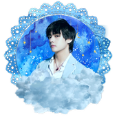 BTS V Cute Sticker icon