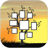 Family photo frame - Tree Photo Frames, Stickers icon