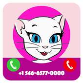 Fake Call From Talking kitten Angela 2017