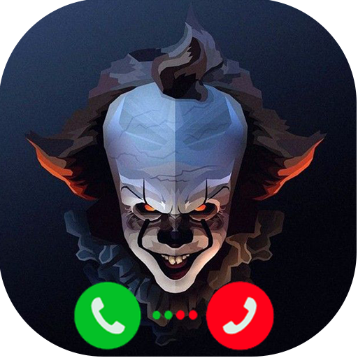 Pennywise fake call game icon