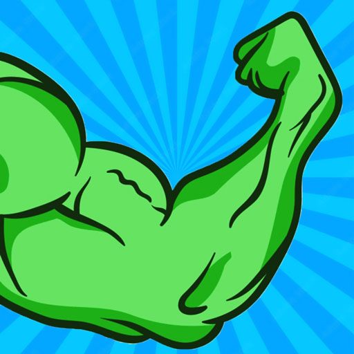 Incredible monster hulk hero icon