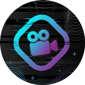 Glitch Video Editor - Video Glitch Star, vaporwave icon