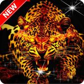 Wild Flaming Cheetah Theme icon