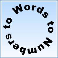 Words to Numbers on 9Apps