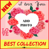 I love you Photo Frame Editor icon