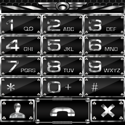 Luxury Metal Dialer theme icon