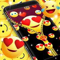 Emoji smiley zip locker on 9Apps