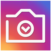 insta save - instagram download photos and videos icon