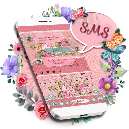 SMS Elegant Rose Keyboard icon