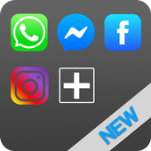 Dual Space Parallel : Multi Accounts &amp; Clone App icon