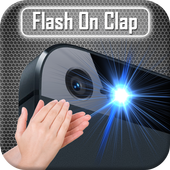 LED Flashlight on Clap icon