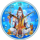 ikon Lord Shiva Clock