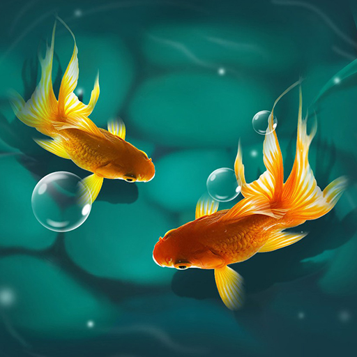 Magic Touch KoiFish LWP icon