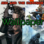 Fan Art Wallpaper Jedi vs Dark Side icon