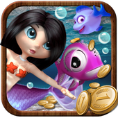 Gun Fishing Mermaid icon